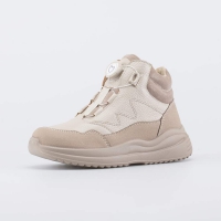 452136-31 бежевый ботинки дошкольная Нат. кожа